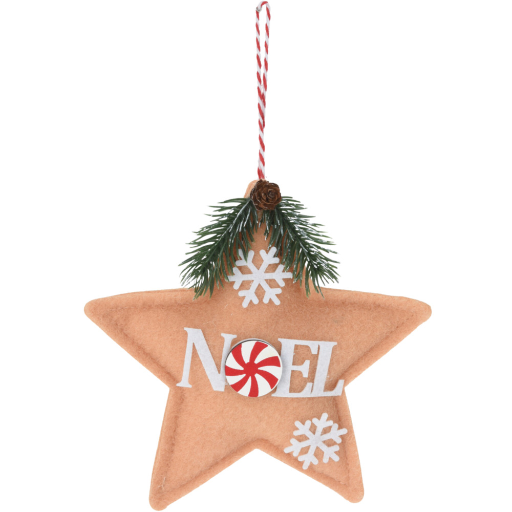 Hängedeko Weihnachten 16cm, 8 Designs zur Auswahl image number 1