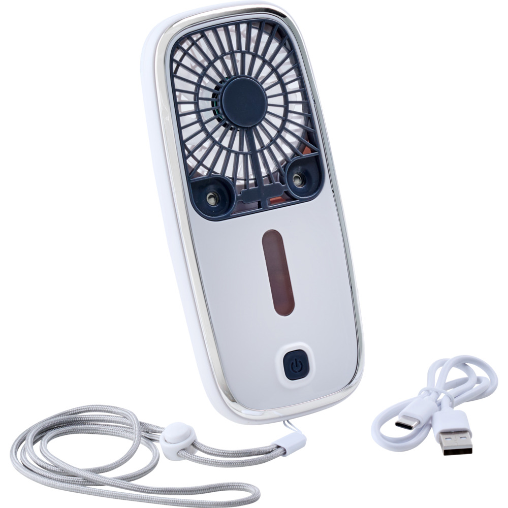 Tragbarer USB-Mini-Ventilator mit Nebelfunktion 5V