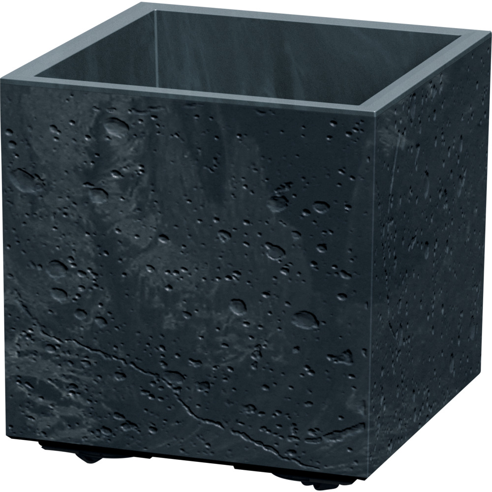 Prosperplast Pflanztopf Sierra Square ca. 29 x 29 cm anthrazit image number 0