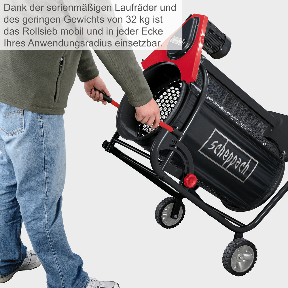 Scheppach Rollsieb RS350 ø 400 mm 250 Watt image number 5