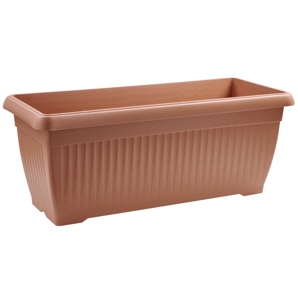 Blumenkasten Terra 80 cm terracotta image number 0