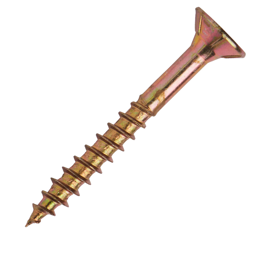 Spanplattenschraube 5x40 mm PZ 1kg FISHBULL-Pack Senkkopf Teilgewinde Kreuzschlitz image number 1