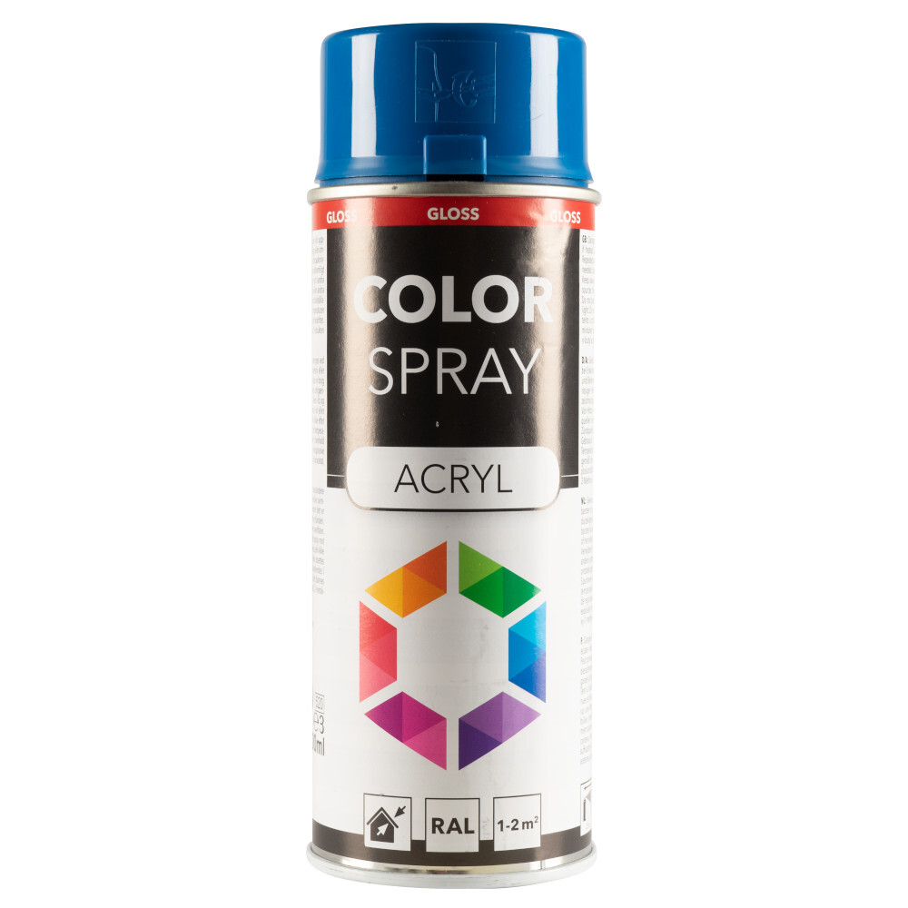 Lackspray glänzend 400 ml Acryl RAL 5017 verkehrsblau image number 0