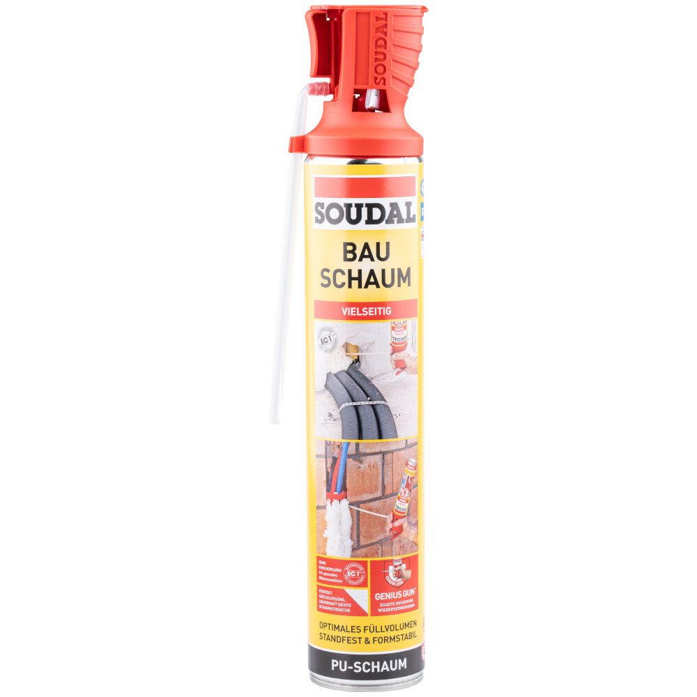 Soudal Bauschaum Genius Gun 750 ml aus Polyurethanschaum image number 0