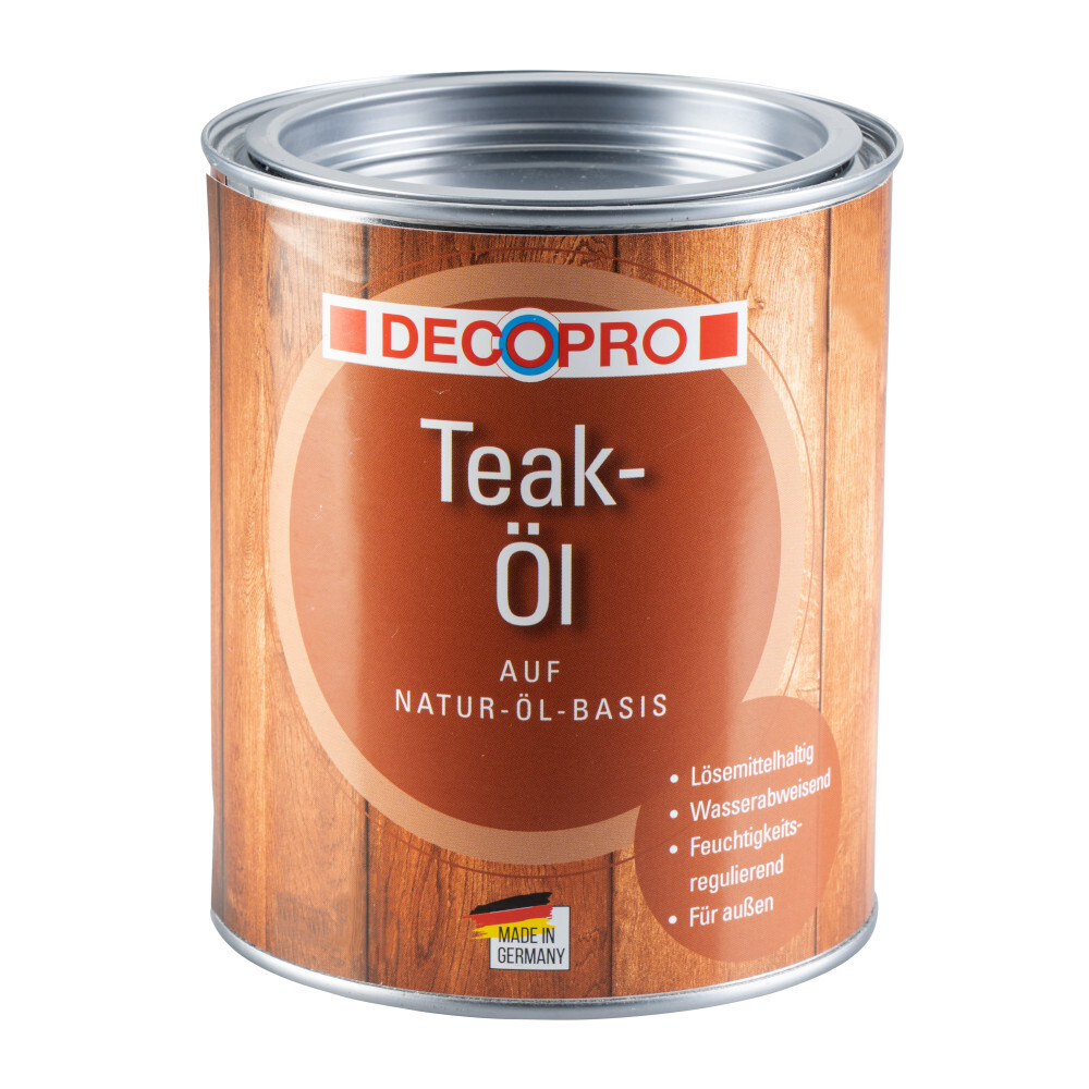 DECOPRO Teaköl 2,5 Liter auf Natur-Öl-Basis image number 0