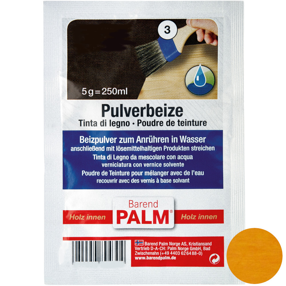 Barend Palm Pulverbeize 5 g Orange image number 0