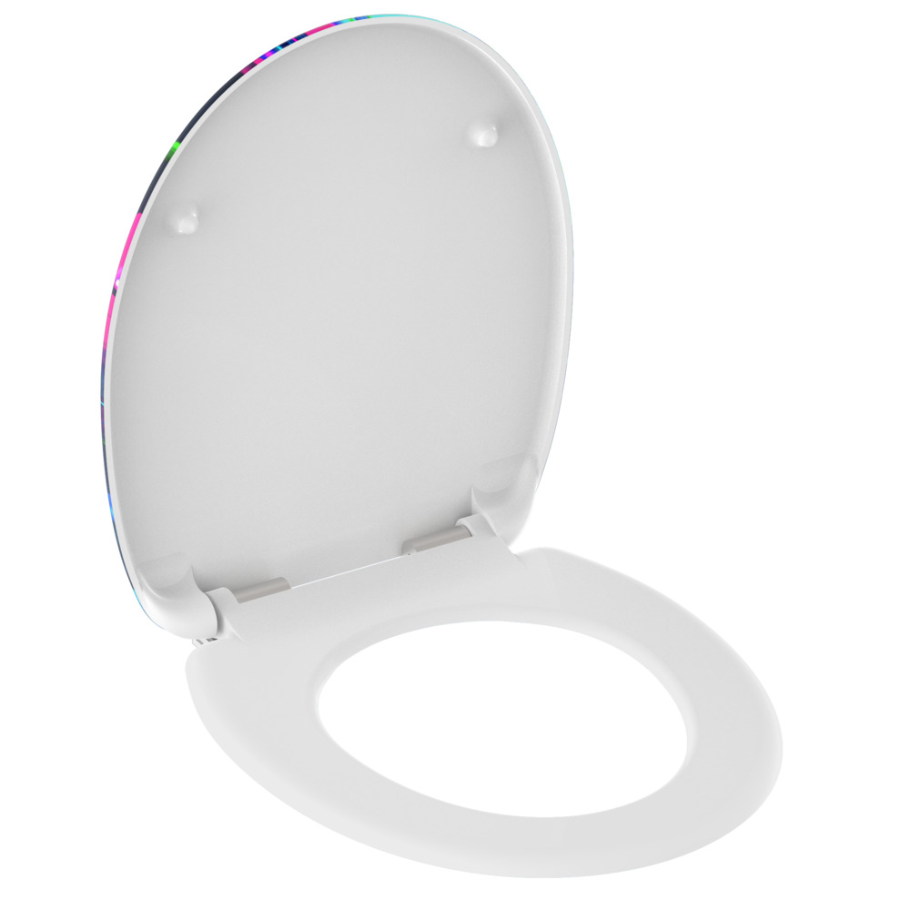 WC-Sitz Duroplast mit Absenkautomatik Neon-Paint image number 3