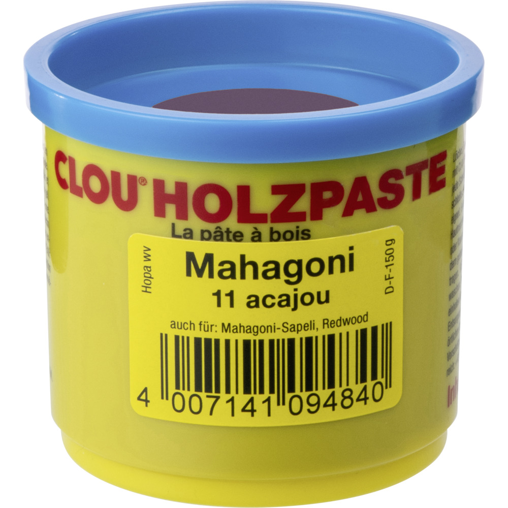 CLOU Holzpaste-Dose Holzreparaturmasse Nr.11 mahagoni image number 0