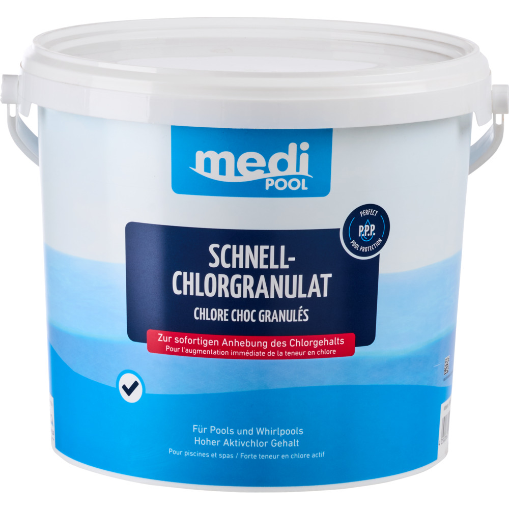 mediPOOL Schnell-Chlorgranulat 5 kg image number 2