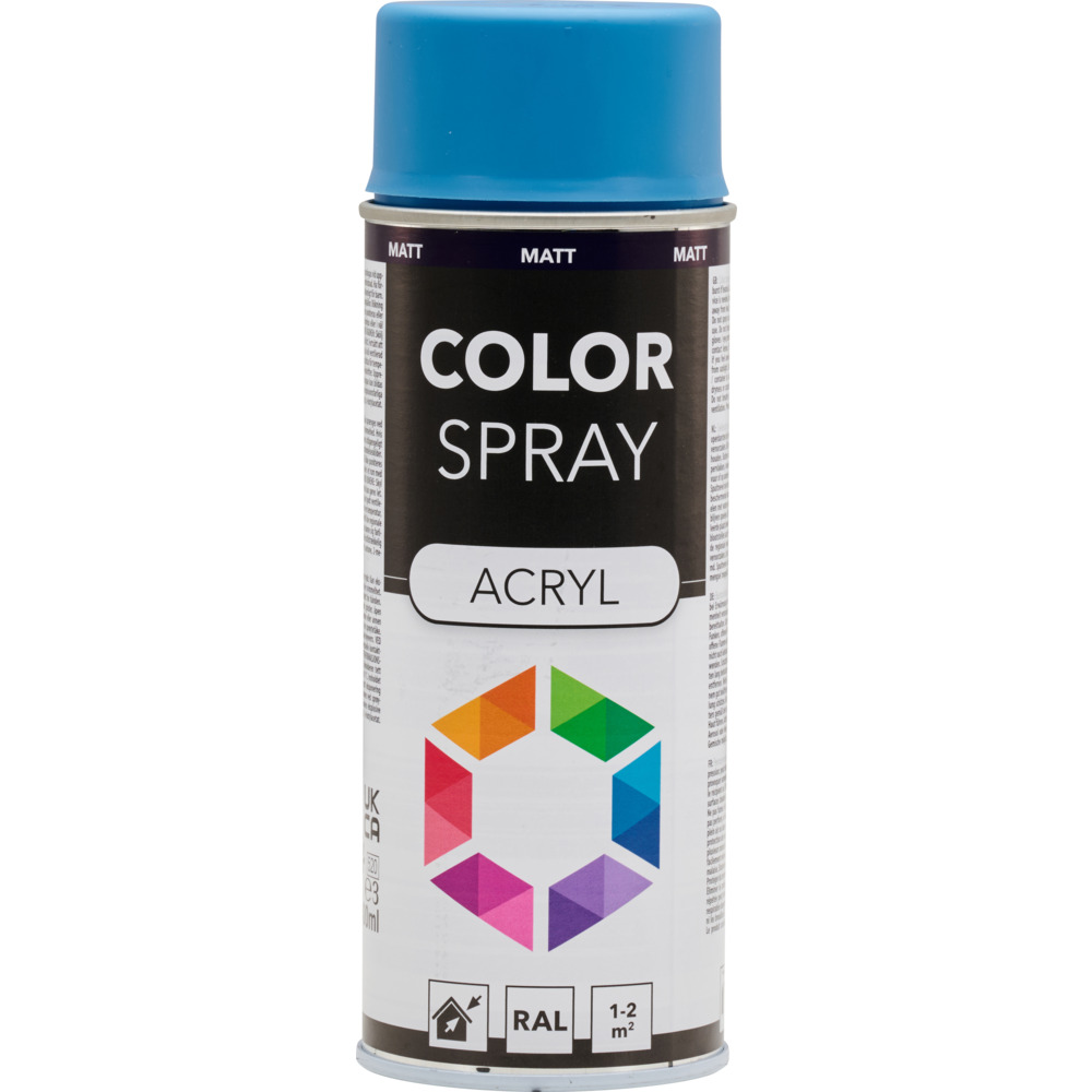 Lackspray 400 ml Acryl RAL5012 Lichtblau matt