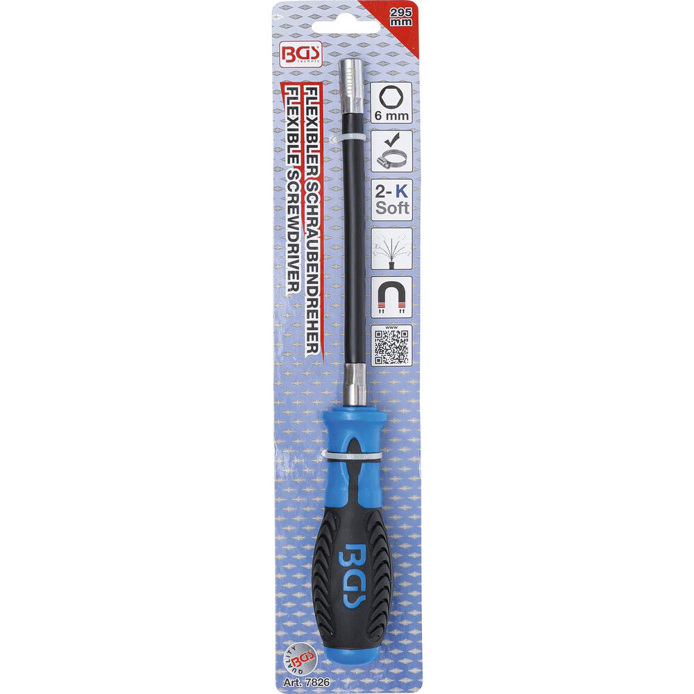 BGS® Sechskant-Schraubendreher 280 mm mit SW 6 mm image number 1
