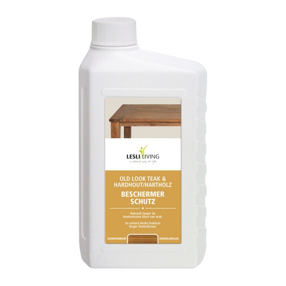 Teakholz/Hartholz Schutz dunkelbraun 1000 ml