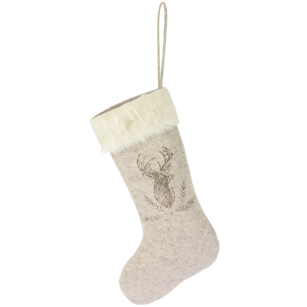 Weihnachtssocke 60 cm aufhängbar mit Motiv image number 1