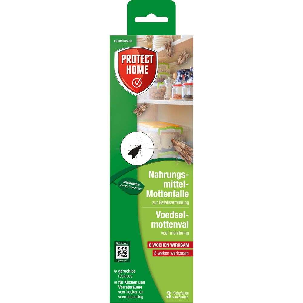 Nahrungsmittelmotten-Falle 3 St&uuml;ck zur Befallsermittlung