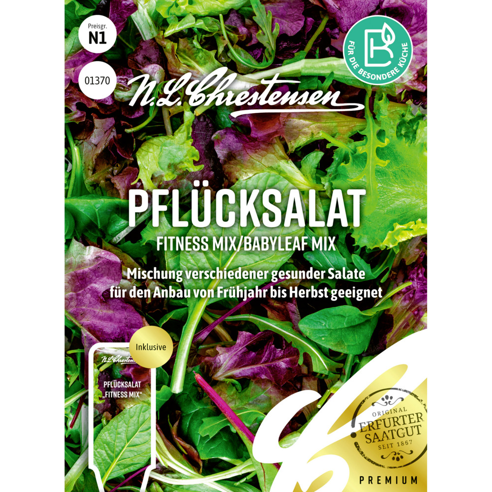 Saatgut Pflcksalat Fitness Mix | Sonderpreis Baumarkt