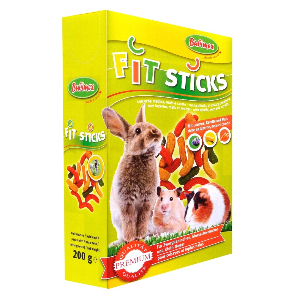Bubimex Nager Sticks Fit Sticks mit Gemüse 200 g
