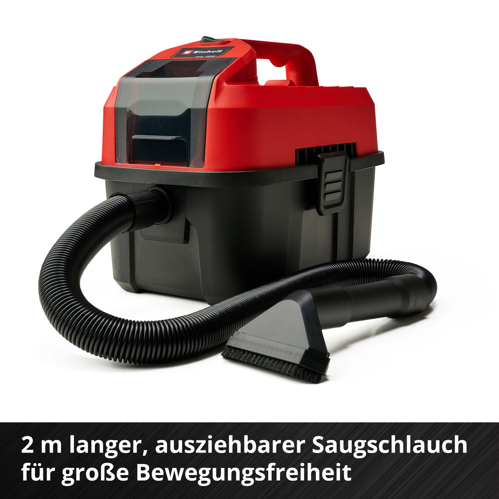 Einhell PXC 18V Akku-Nass-Trockensauger TE-VC 18/10 Li-Solo ohne Akku und Ladeger&auml;t image number 4