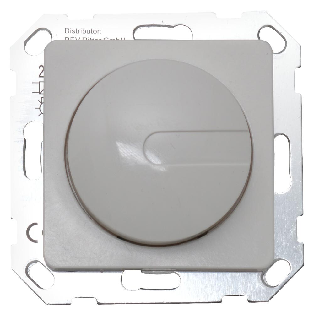 REV Dimmer EV300VA 300W EverLuxe weiß elektronischer Helligkeitsregler image number 0