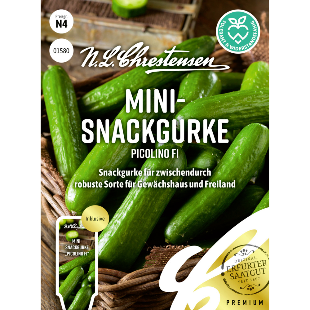 Saatgut Mini Snackgurke Picolino F1 image number 0