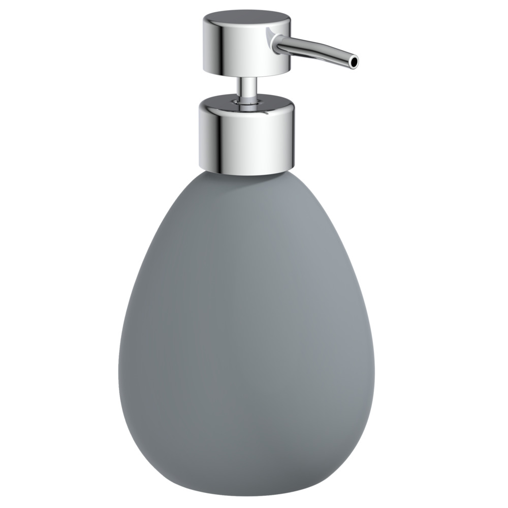 Seifenspender Hellgrau matt