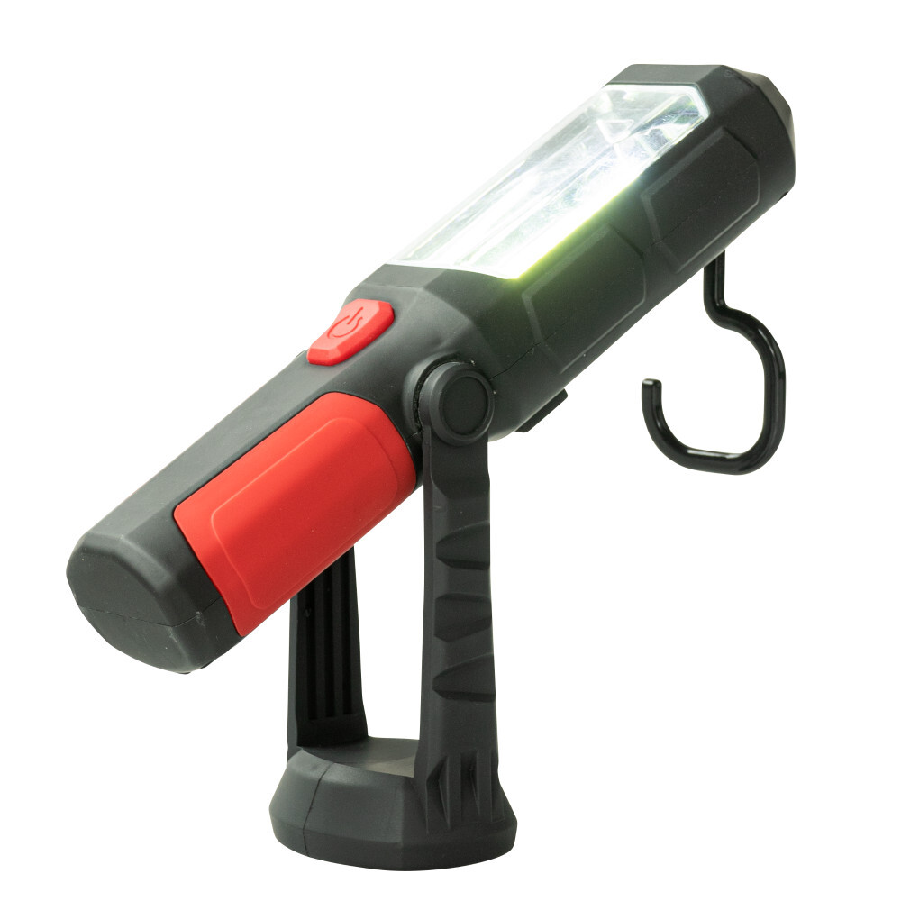 COB LED Arbeitsleuchte schwenkbar mit Taschenlampe image number 1