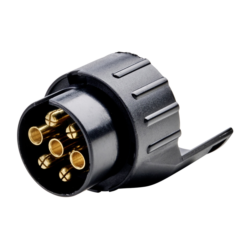Kurzadapter Mini 7-auf13-polig 12V Kunststoff PKW Anhängeradapter Adapter