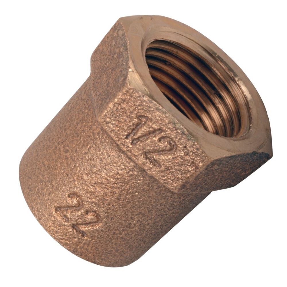 Übergangsmuffe für Kupferrohr Rotguss 22mm x ½'' Innengewinde image number 0