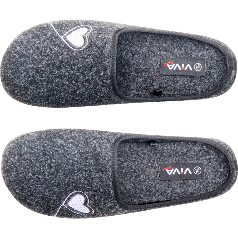 Filzpantoletten für Damen und Herren Größe 36-45 image number 4