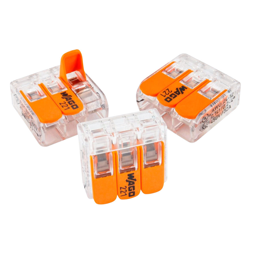 WAGO Compact Verb-Klemme 3p 0,2-4mm² image number 0