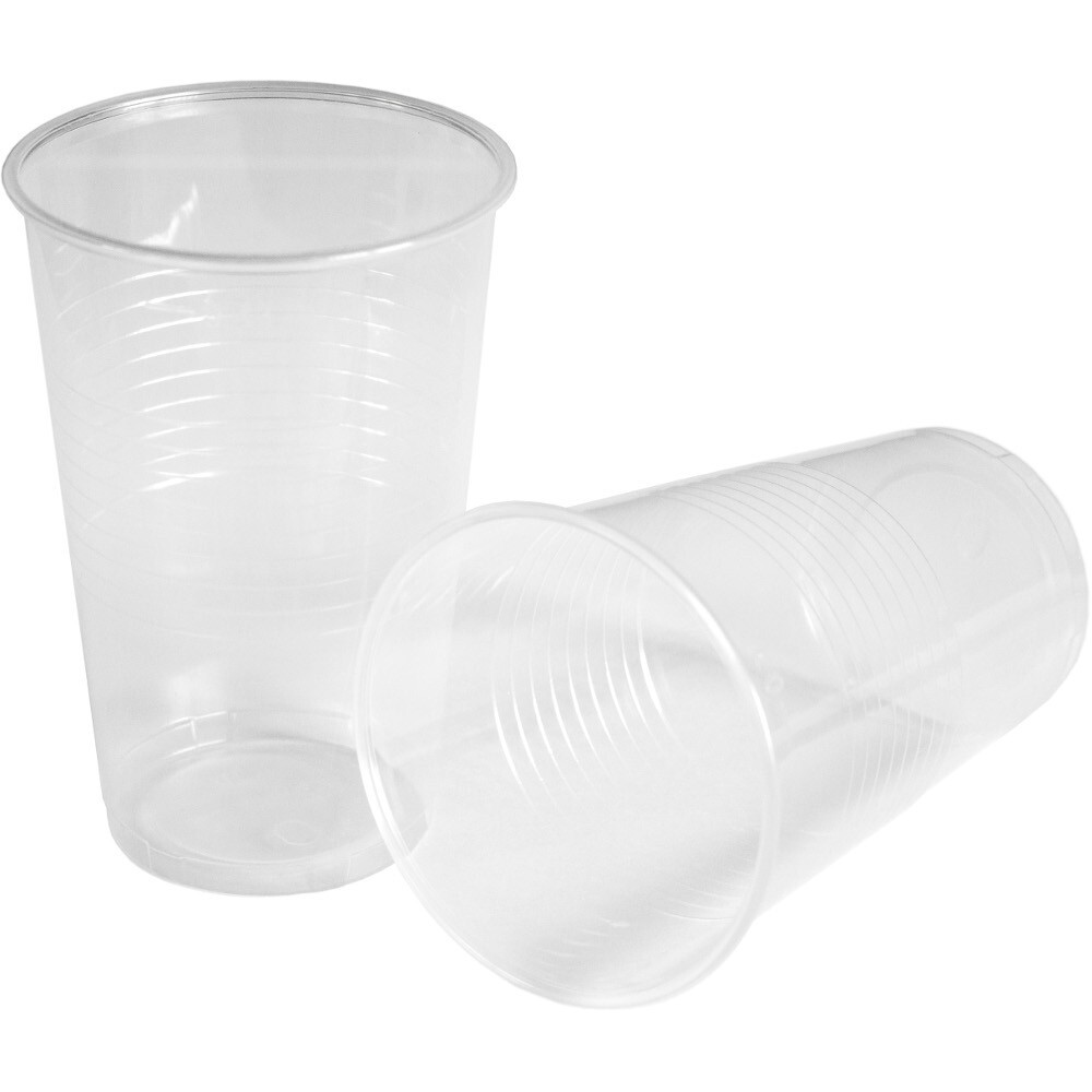 Trinkbecher "be green" transparent, 10 Stück image number 1