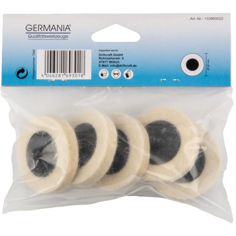 GERMANIA® Polierscheiben-Set 5-teilig 50mm image number 2