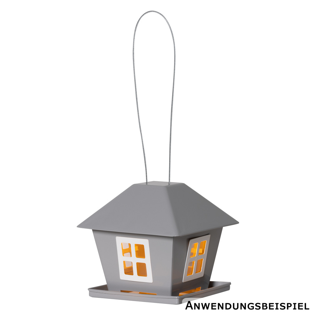 Vogelfutterhaus mit Solar-LED-Beleuchtung image number 3