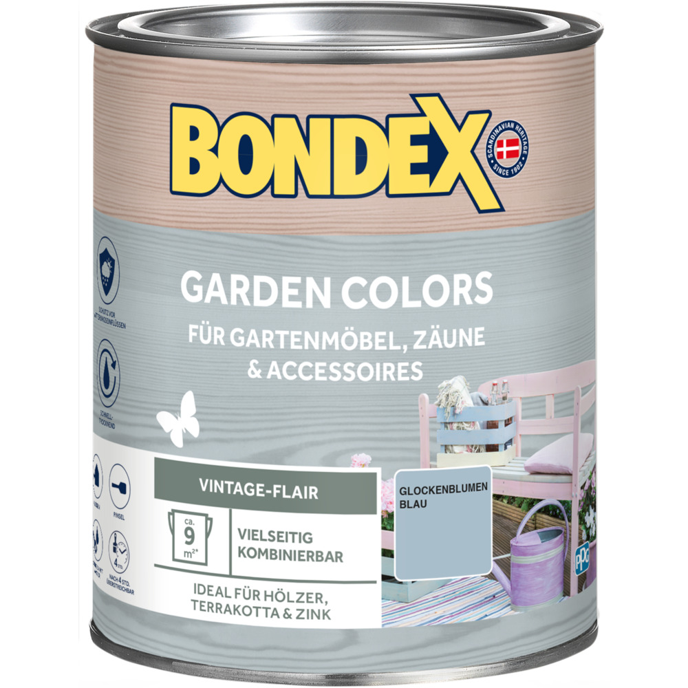 BONDEX Garden Colors Glockenblumen Blau 750 ml