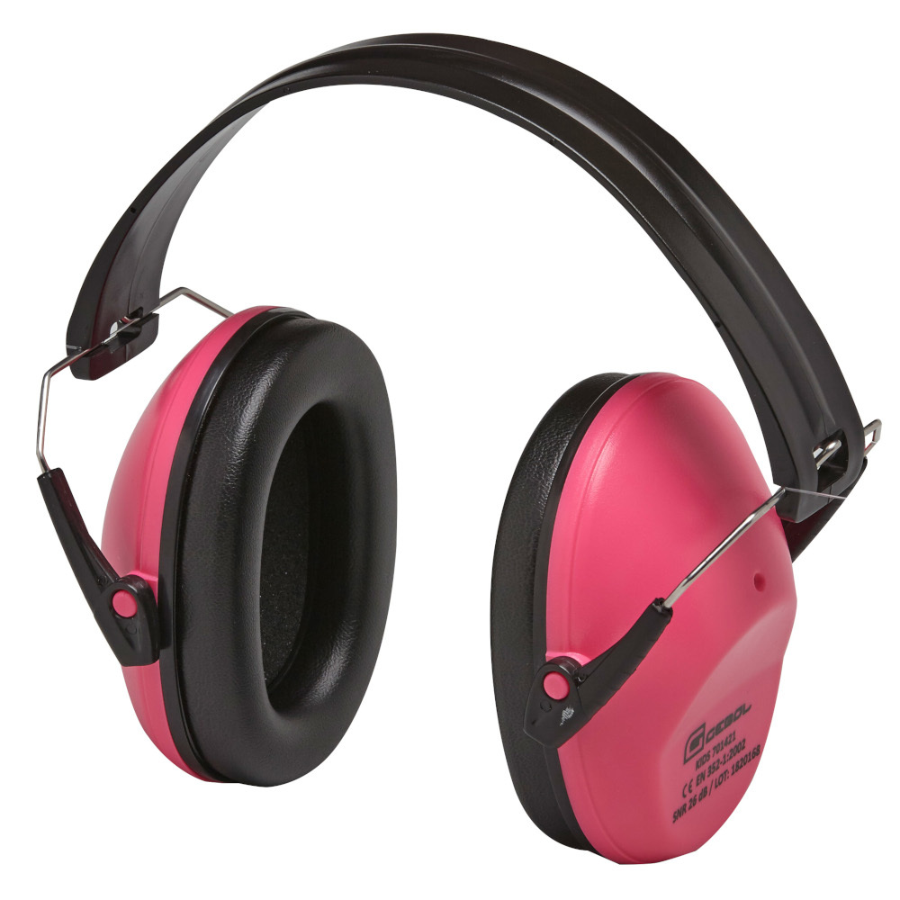 Gehörschutz "Safety Kids" für Kinder faltbar, in Pink