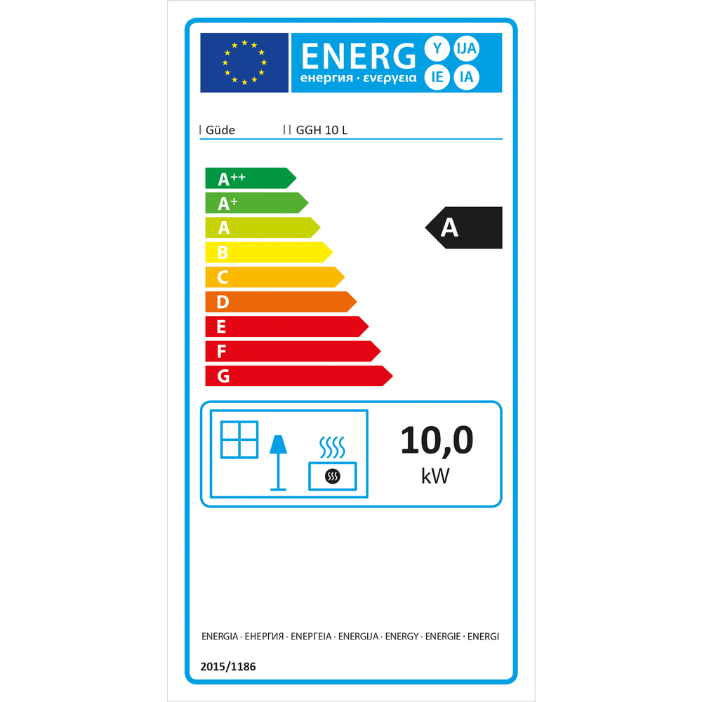 G&uuml;de&reg; Gasheizgebl&auml;se GGH10 10 kW Heizleistung image number 8