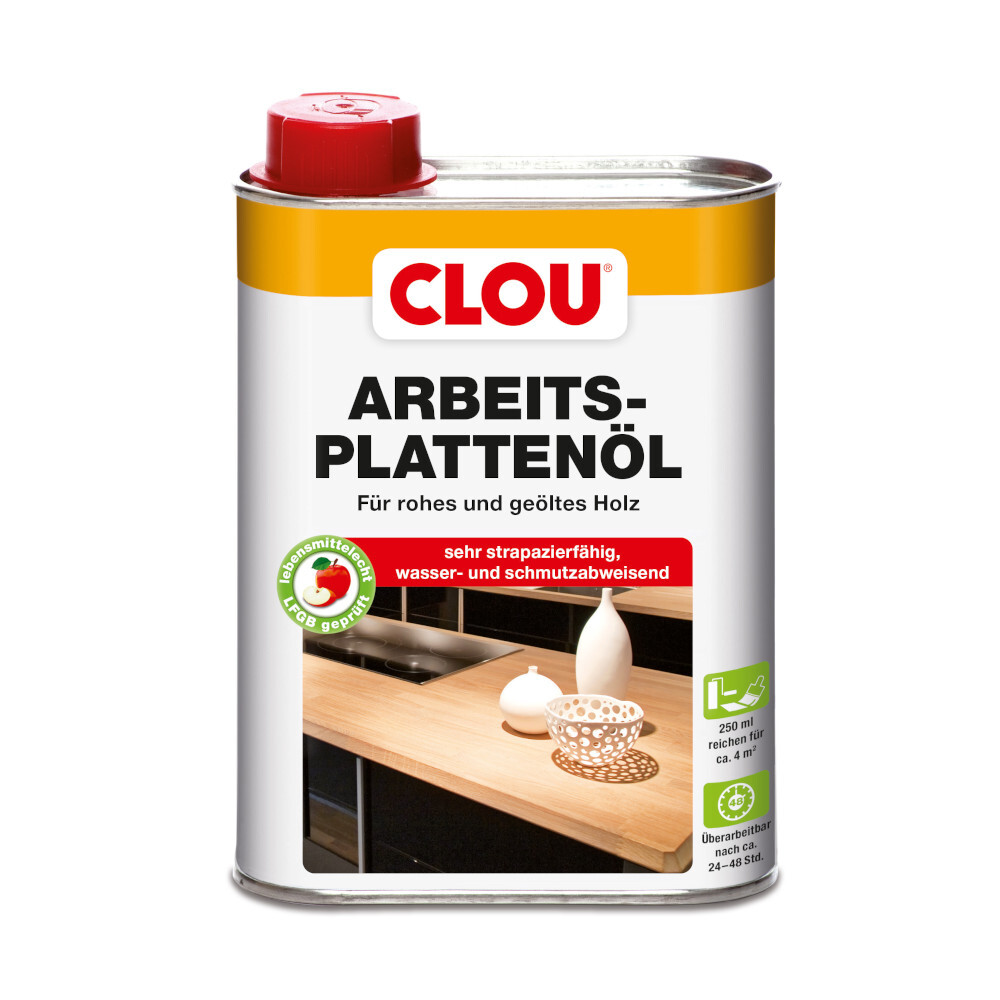 Clou Arbeitsplattenöl farblos 250 ml
