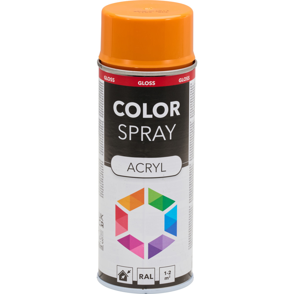 Lackspray 400 ml Acryl RAL2011 tieforange image number 1