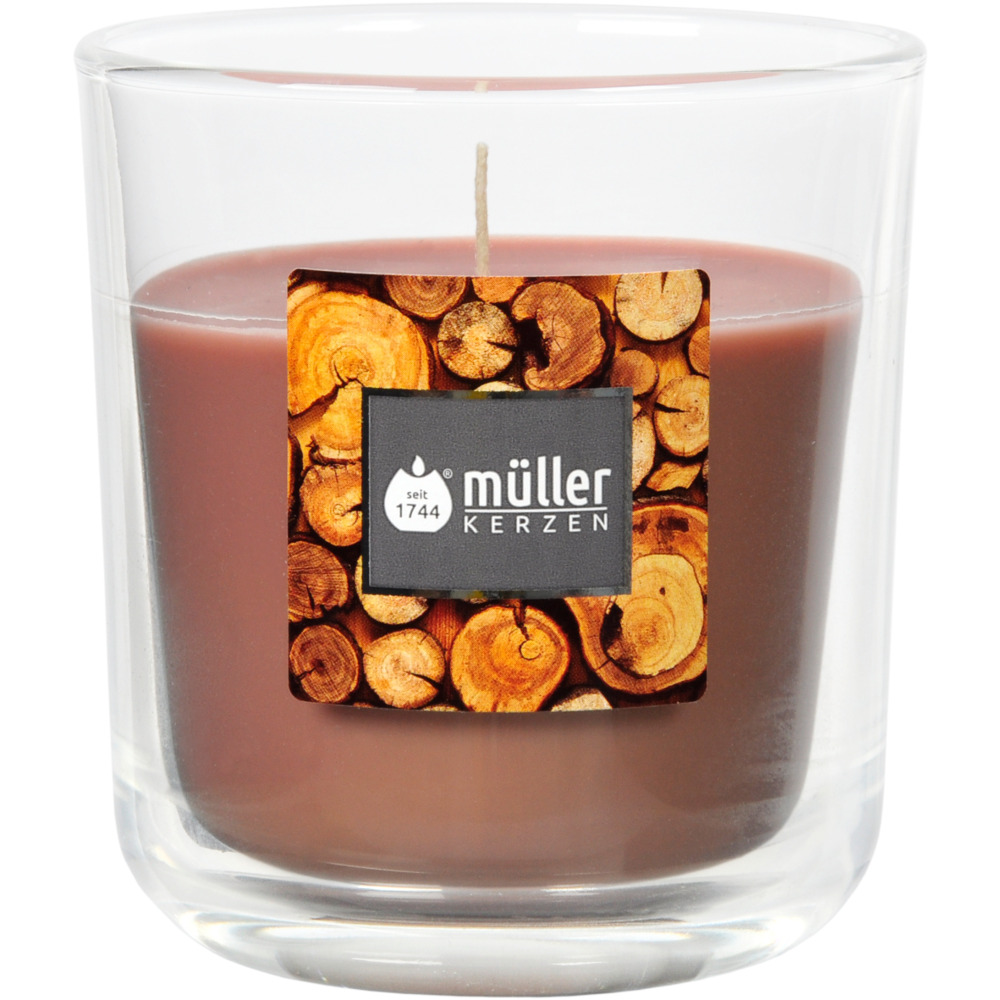 Duftkerze Sandalwood im Glas 88 x &Oslash; 80 mm