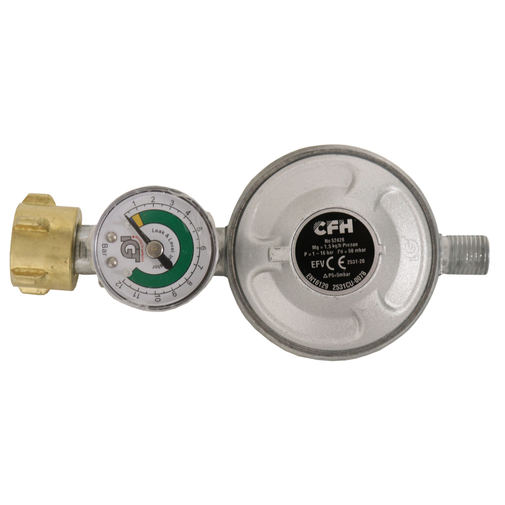 CFH Druckregler DRF 428 mit Füllstandanzeige image number 1