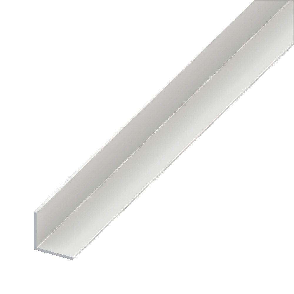 Winkelprofil gleichschenklig 100 x 1 cm aus Hart-PVC in weiß