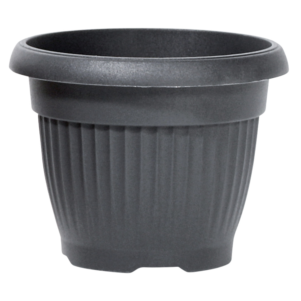 Prosperplast Blumentopf Terra rund 45 cm in anthrazit