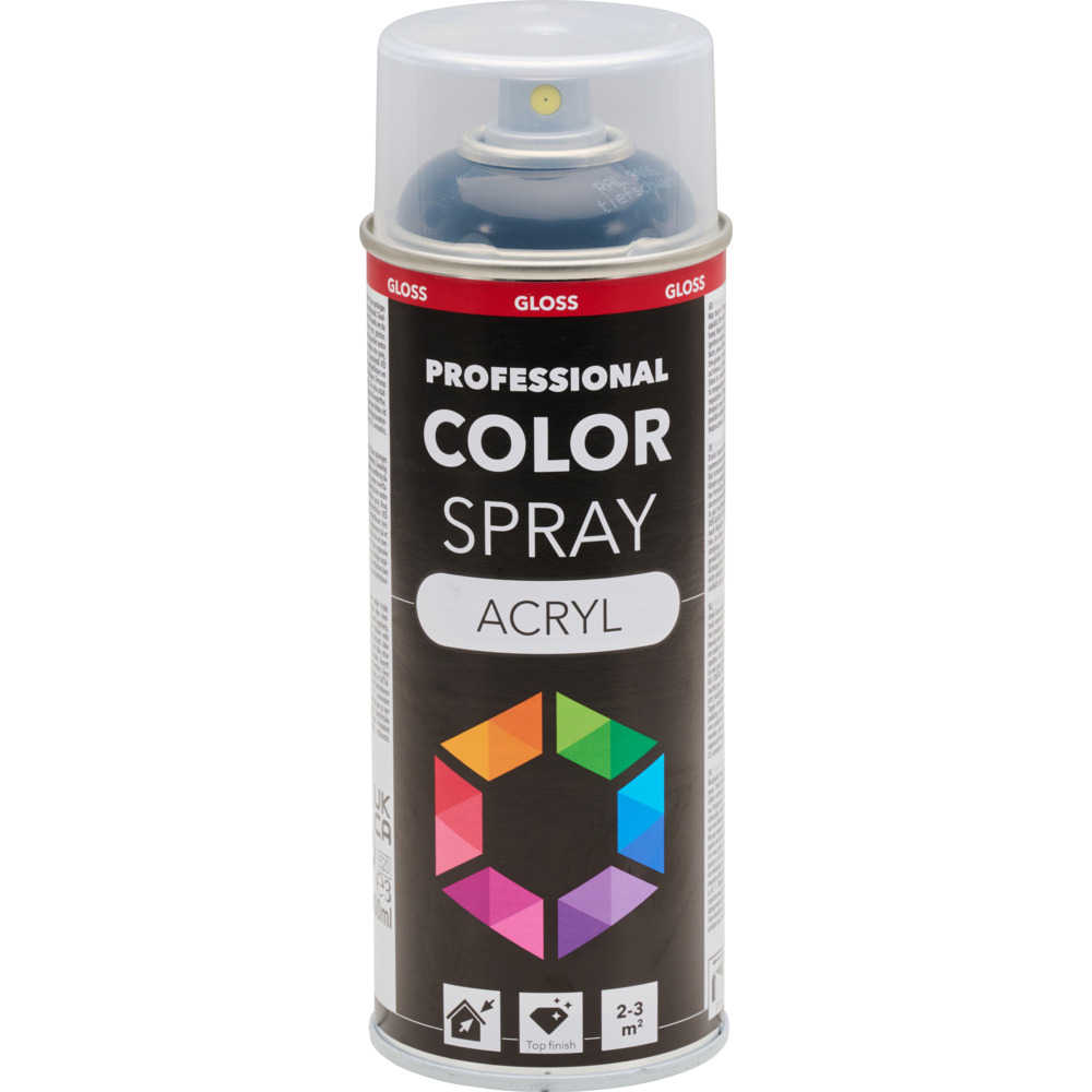 Profi-Spray hochgl&auml;nzend Tiefschwarz image number 1