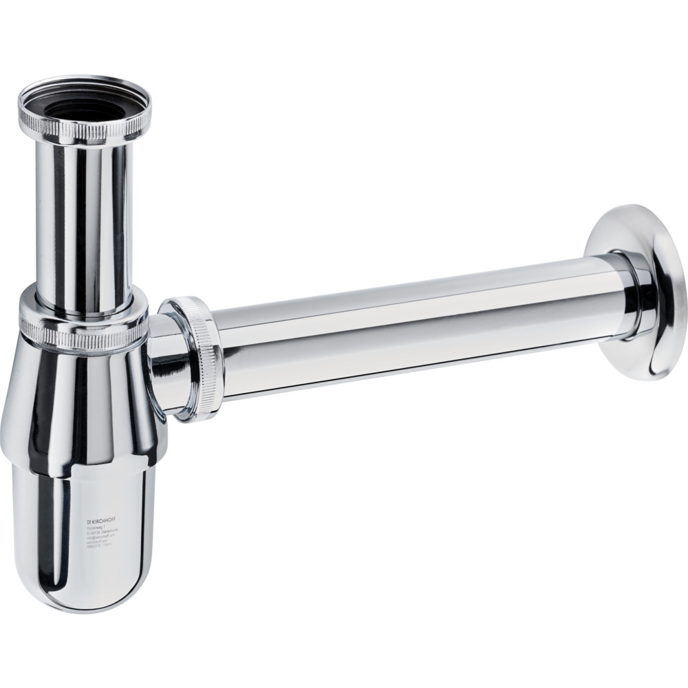 Flaschensiphon 1 1/4 Zoll x 32 mm Waschtisch verchromt