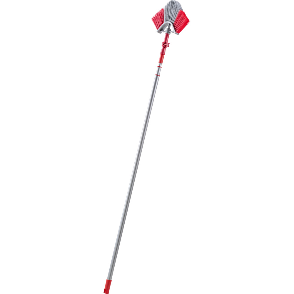 Fassadenbesen teleskopierbar von bis 360 cm aus Kunststoff in Rot image number 0