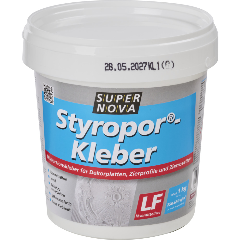 Styroporkleber für innen 1 kg image number 0