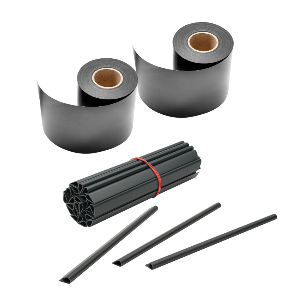 Zaun Sichtschutz und Windschutz A1-Blickdicht 2 Rollen mit Klemmschienen image number 0