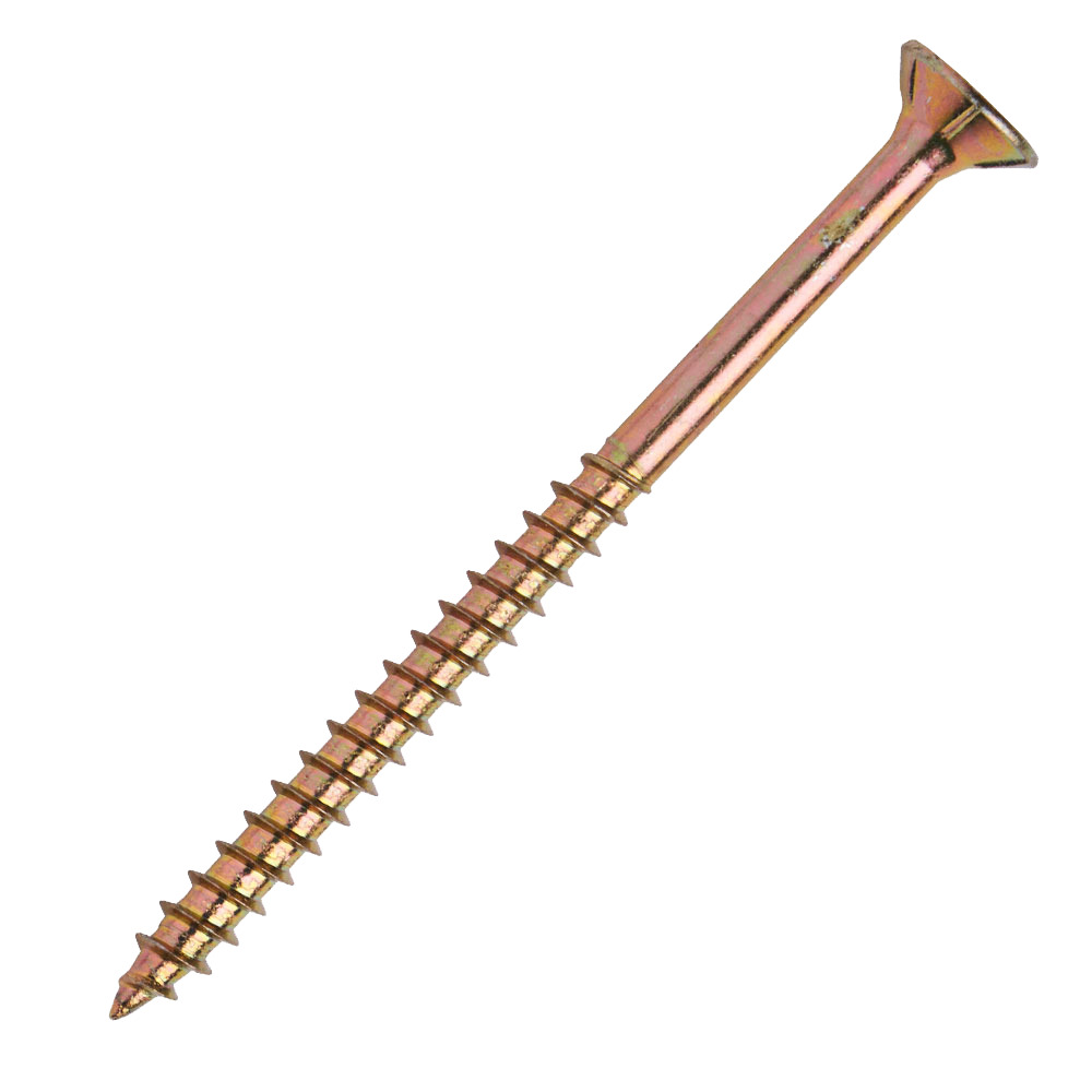 Spanplattenschraube 4,0x50 mm IVZ 1kg FISHBULL-Pack Senkkopf Teilgewinde image number 1