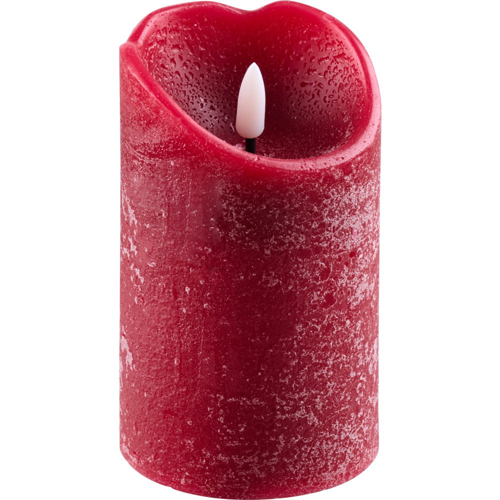 LED-Kerze Echtwachs flackernd 12,5 cm, Farbauswahl image number 3