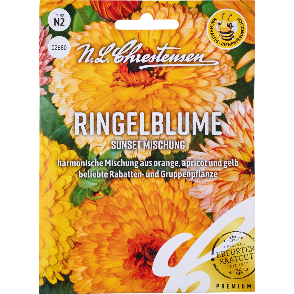 Saatgut Ringelblume Sunset Mischung image number 0