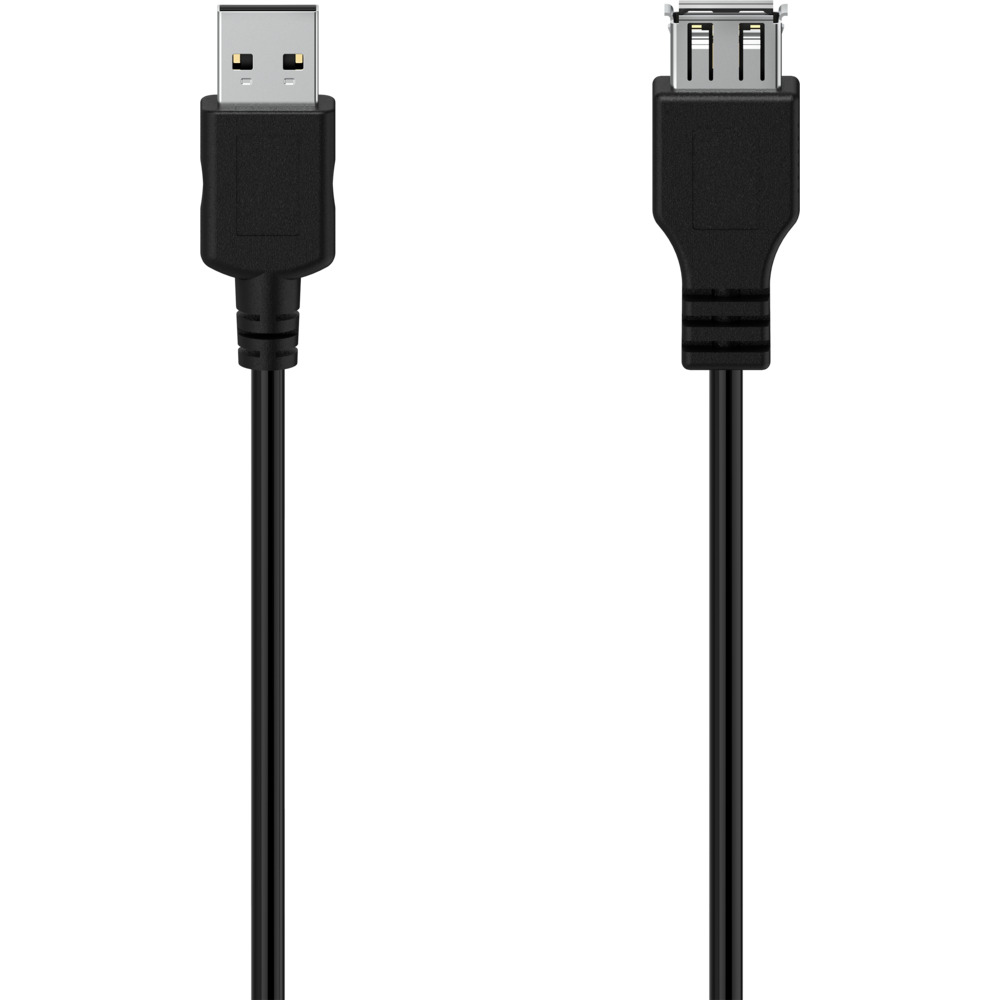 USB 2.0 Verl&auml;ngerungskabel 480 Mbit/s, 3 m image number 0